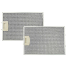 2 filtri antigrasso in metallo compatibili con cappe aspiranti Siemens LC75652/02, LC75652/01, LC75651/04,