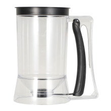 Professionele Zwarte Plastic Beslagdispenser Voor Thuis