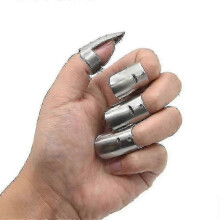 4X Stainless Steel Finger Protection Guard Safety Cover