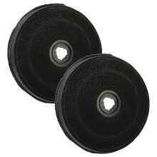 2 filtri a carbone attivo compatibili con cappa aspirante Zanussi ZHT610X, ZHT610W, ZHT630W - GZD 0160,