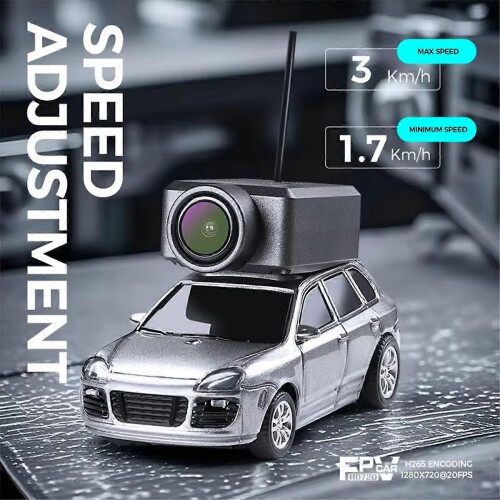 Για FPV RC αυτοκίνητο με κάμερα Wifi HD 2.4G RC μίνι αυτοκίνητο κλίμακας 1:64 1