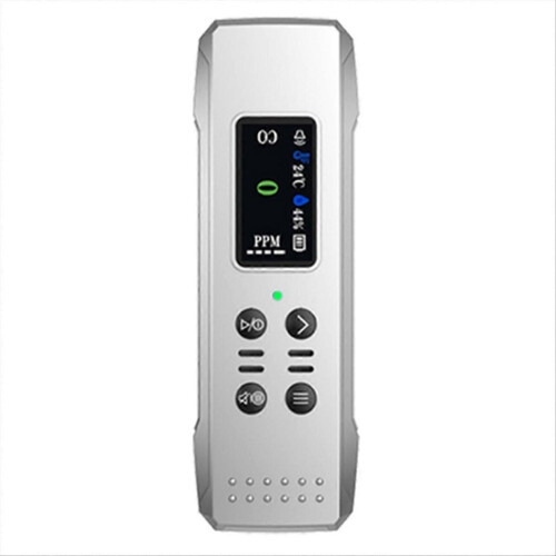 Electrochemical Sensor CO Tester LCD Screen PPM Detector White