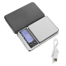 Mini Pocket Scale Electronic Scale Auto Digital Kitchen Coffee Scale High Precision Cyclic Rechargea