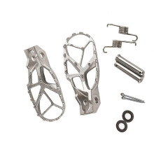 Kit pedane per moto compatibile con KTM EX 17-22/XXF 16-22, accessori per pedali in acciaio inossidabile