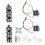 A2217 Κινητήρας χωρίς ψήκτρες 1100kV 40A ESC SG90 9G Micro Servo 1060 Έλικας γι 4