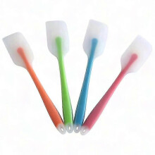 Flexible Silicone Spatula Set - Nonstick Heat-Resistant Kitchen Tools for Cooking and Baking