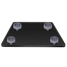Mini Fridge Silicone Mat with 4 Base Raisers 60x60cm Mini Fridge Drip Tray Under Refrigerator Mat