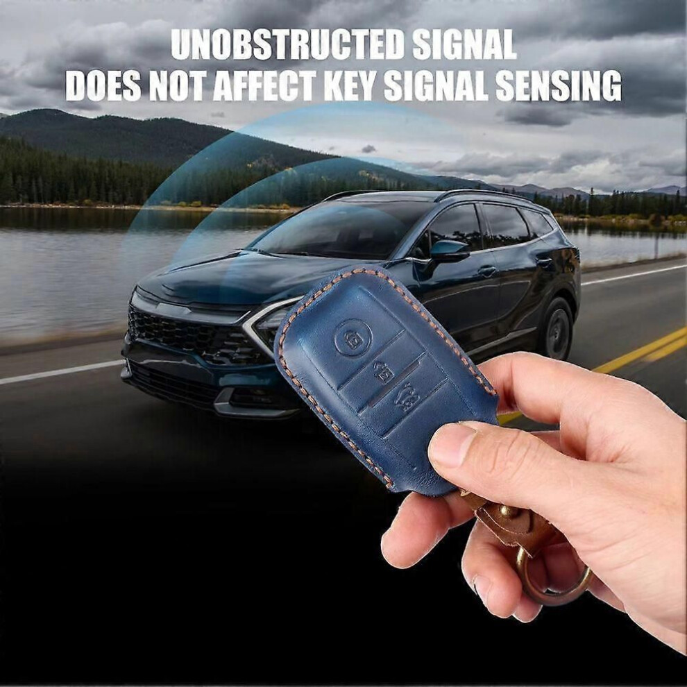 Pu 3 Button Car Remote Key Case Cover For Kia Sportage Cerato Optima K2 K3 K4 K5 Rio Picanto Soul Sorento Sedona 9152359588645