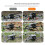 Landing Gear for DJI Mini 5 Pro Drone Foldable Lightweight Height Extended Leg Protector A 4