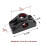 Inflatable Boat Accessory Fishing Rod Socket Holder Fixed Base Kayak Fixer Fix Pole Mount Base 3