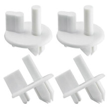 4 Pack 241993101 Refrigerator Shelf Support Clips for Frigidaire Replaces 1513081, 240350802, AP4393090,