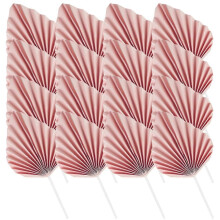 100 decorazioni per torte in carta usa e getta a forma di foglia d'albero in stile boho, compatibili