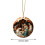 3D Nativity Christmas Tree Ornament 1 piece 3