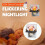 Halloween Ghost Bonfire Night Light 3D LED4Pack 2