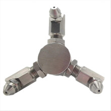 4 Point External Screw Mouth 3 Head Rotary Car Washing Machine Conical Nozzle High Pressure Washer A