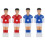 Foosball Player Soccer Games Mini Huma Plastic Doll Table Football Machine Accessory 1