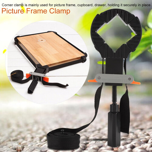 Frame Clamp Adjustable Band Strap 4-Jaw Corner Clamp 1