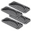 4PCS Refrigerator Drip Tray for / / Gray 1