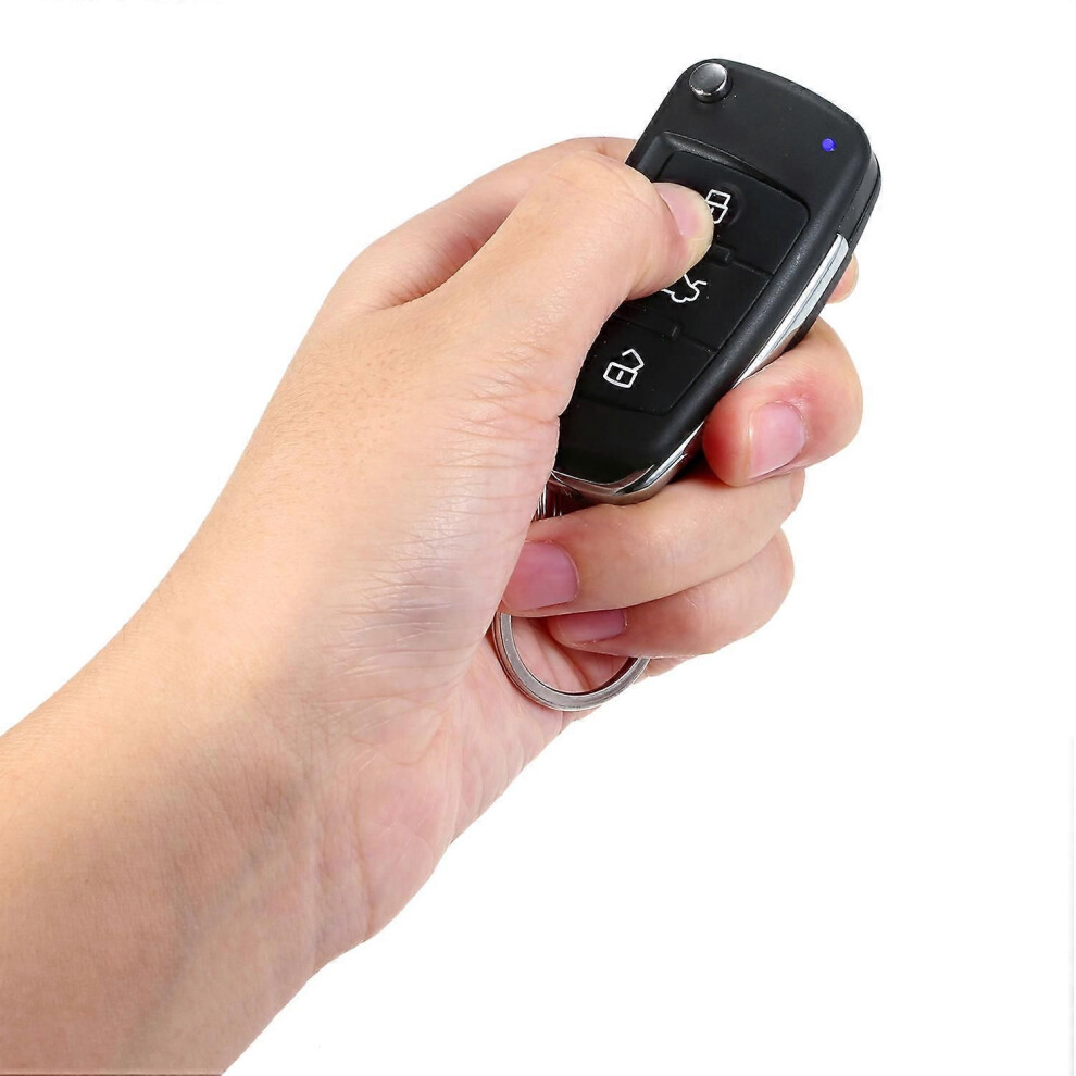 12V Universal Car Remote Central Kit Locking Keyless Entry System With 2 Remote Control Trunk Pop 9152359597456