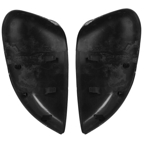1 Pair Left/Right Silver Rearview Side View Mirror Replacement Cover Cap Case Shell for for Fiesta M