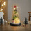 Mini Christmas Tree Glass Tabletop Decoration 1 Pack 3