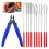 11-Piece Mini Diamond File Combination Set, Multi-Function Needle File Set for Woodworking, Sanding 1