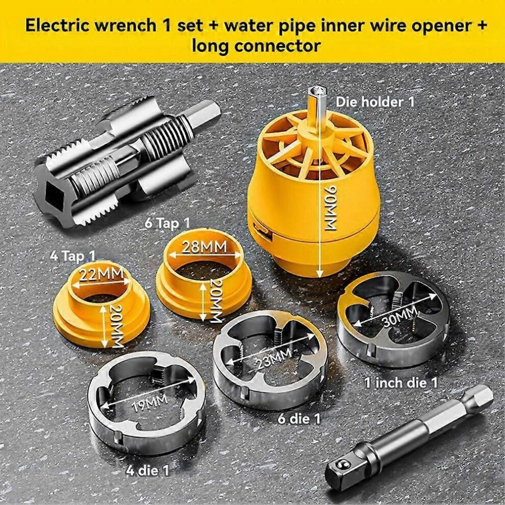 8Pcs 4 Points 6 Points Ppr Water Pipe Internal Thread Opener Ppr Pipe Threader Tapered Pipe Thread Tap Pvc Plastic Pipe 9152359583497