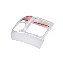 For XJ 2010-2019 Car Rear Air Conditioning Outlet Protective Cover Sticker Rear Anti-Kick Panel Accessories