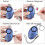5 μπρελόκ συναγερμού προσωπικής ασφάλειας 140dB με φως LED, συ 3