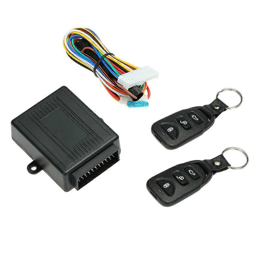 Universal Car Door Lock Keyless Entry System With Trunk Release Button Remote Central Control Box Kit 9152359597432