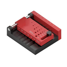 Model Borehole Positioner Locator Model Tool Round Rod Center Drilling Fixture Hobby Making Accessories Tools DIY