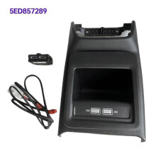 Car Rear Air Vents Outlet Connector Kit Can Be Retrofitted with Upgraded USB 5ED857289 for Skoda Octavia 2013-2022