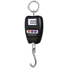 Heavy Duty 200kg Digital Scale with Hook for Commercial & Home Use, Portable Orange Precision Weighing