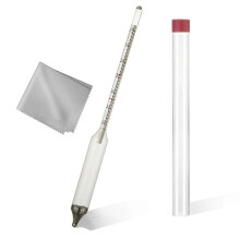 Maple Syrup Hydrometer Kit - Maple Syrup Density Kit, Baume and Scale, Stainless Steel Maple Syrup
