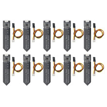 10PCS Capacitive Soil Moisture Sensor Module 3.3-5.5V for Moisture Detection Garden Watering