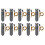 10PCS Capacitive Soil Moisture Sensor Module 3.3-5.5V for Moisture Detection Garden Watering 1