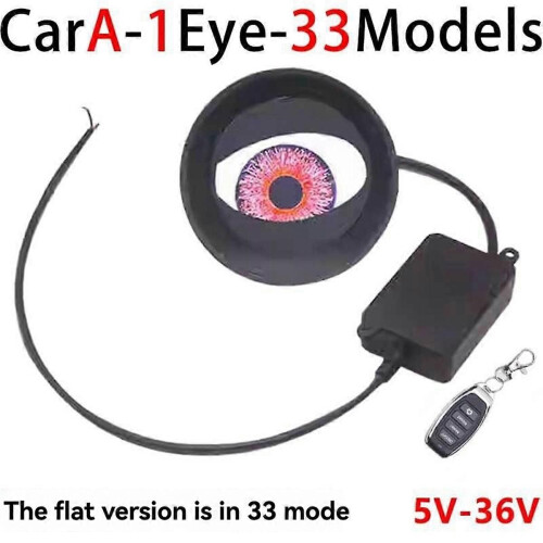 33-Mode Devil'S Eye Electronic Eye Headlight Display Screen Supports Remote Control for Toy/Doll/Rob 1