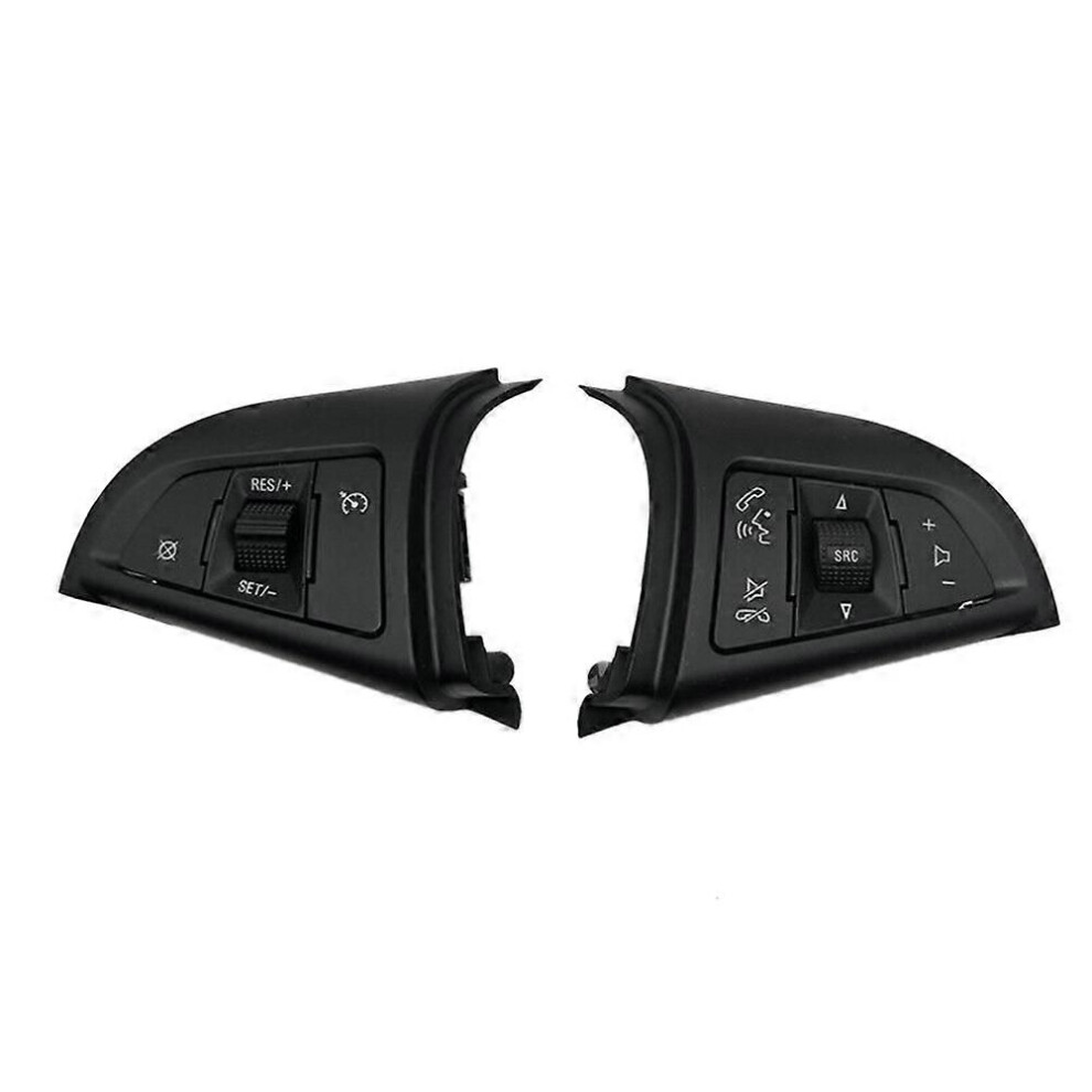 1 Pair 96892135 96892140 Car Multifunction Steering Wheel Button Compatible Chevrolet Cruze 2009 -2014 Cruise Speed Control 9152359598637