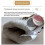 Striped Pattern Duck-Bill Microwave Oven Gloves for Baking,Insulation Gloves,Oven Mit,Brown 3