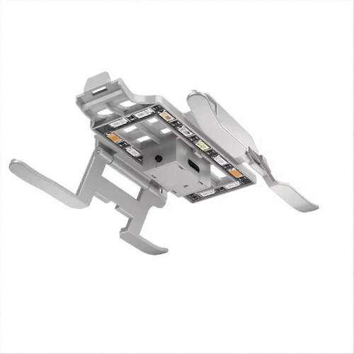LED Foldable Landing Gear compatible for Mini 3 Pro Drone Extended 1