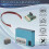 PM2.5 DUST SENSOR PMS7003 / G7 Thin Shape Digital PM2.5 Sensor (Inculd Transfer Board + Cable) 4