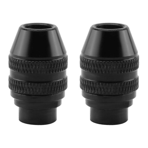 2Pcs Multi Quick Change Keyless Chuck Universal Chuck Replacement compatible 4486 Rotary Tools 3000 4000 77