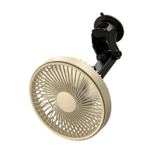 Armaturenbrett-Kühlluft-Wandventilator mit Saugnapf,-Beige B