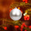 MOUDUO gold plastic Christmas ball 8 inch 2