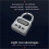Timer Padlock LCD Display Backlight 999 Hours Max Timing Super Long Standby Anti-Addiction Electronic Backpack Lock A 4
