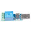 Módulo de relé USB 4X Interruptor de control inteligente USB Interruptor USB compatible con convertidor 3