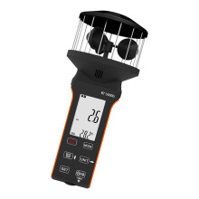 Draagbare handanemometer voor buitenactiviteiten en industriële