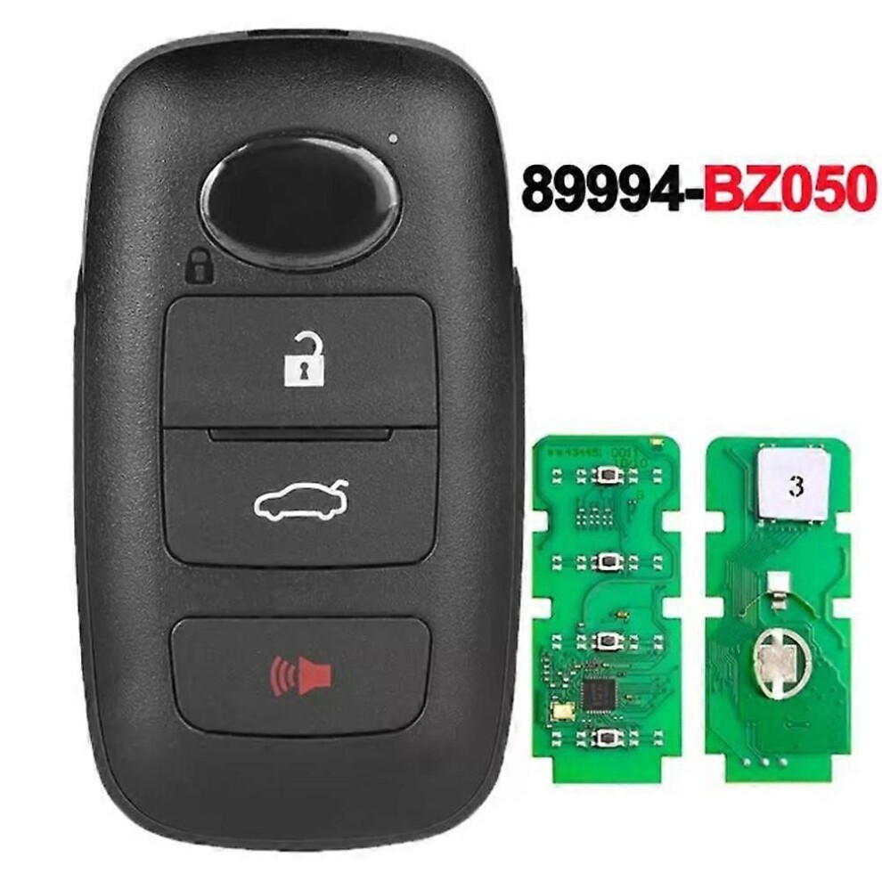 Car Key Smart Remote Key 434Mhz 4A For Toyota 3+1Keys:89994-Bz050 9152359591522