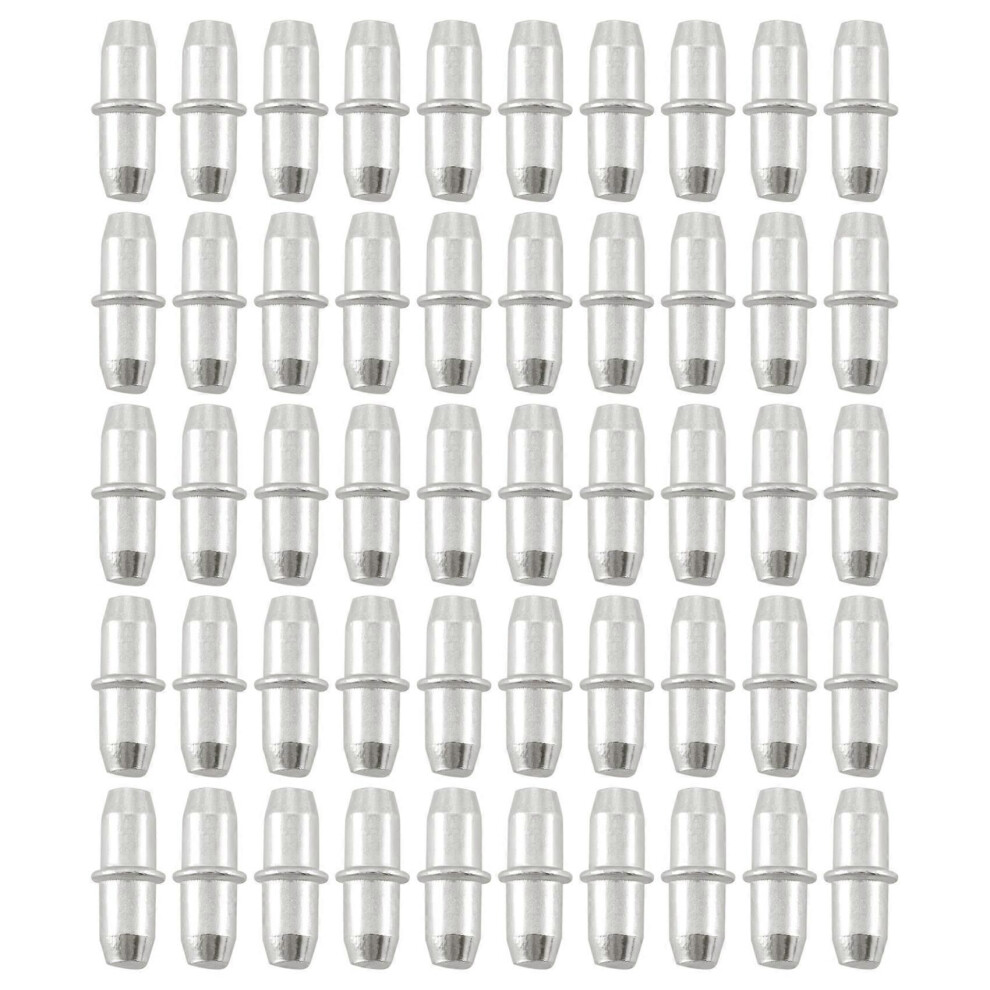 50Pc Cabinet Cupboard Wooden Chopping Shelf Support Pins Nails 16Mm X 5Mm 9152359624169