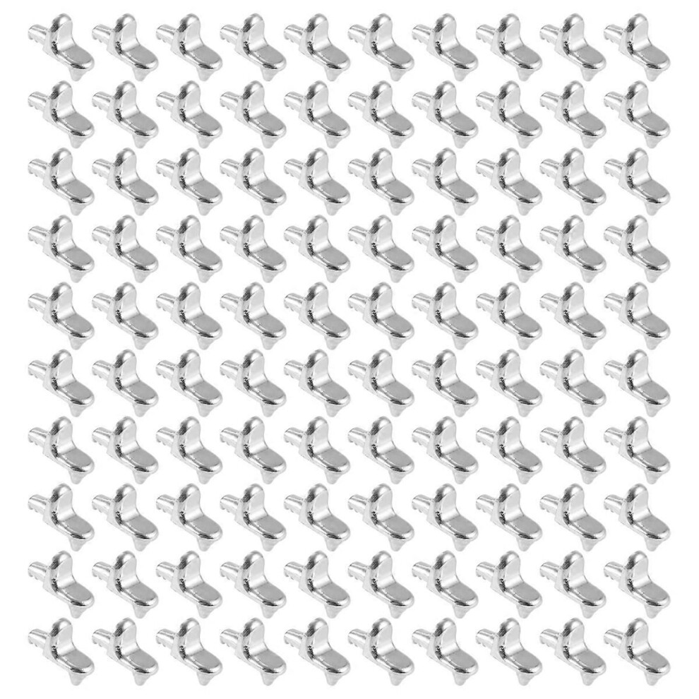 100Pcs Shelf Support Pegs Cabinet Closet Laminate Pins 9152359623353